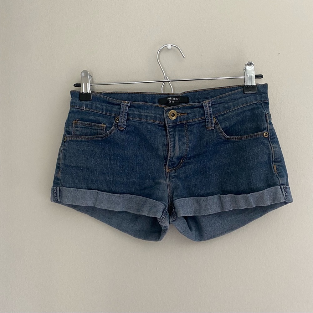 Forever 21 denim shorts